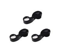 3pz Lente D'Ingrandimento Ottico Luce LED 40x 25mm