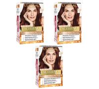 3pz L'OREAL EXCELLENCE CREME Colorante Capelli 5.52 Castano chiaro Mogano Perla