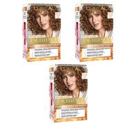 3pz L'OREAL EXCELLENCE CREME Colorante Capelli 6.13 Biondo scuro Cenere Dorato