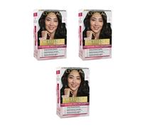 3pz L'OREAL EXCELLENCE CREME Crema Colorante Capelli 1 Nero tintura NUOVI