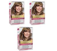 3pz L'OREAL EXCELLENCE CREME Crema Colorante Capelli 7.1 Biondo Cenere NUOVI