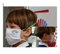 3PZ MASCHERINA IGIENICA PROTETTIVA RIUTILIZZABILE 'BAM BIANCA CM. 18 X 7 2 5 AN: