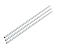 3pz metriche M10 1mm passo filo zincato beccuccio tubo pezzi lampada 50cm lungo