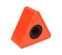 3Pz Microfono Logo Station Arancione Per Uso Professionale