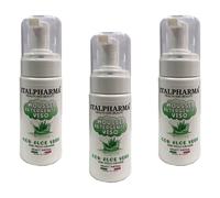 3pz Mousse detergente struccante viso Aloe Vera Italpharma pelle grassa 150ml