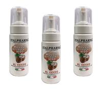 3pz Mousse detergente struccante viso Cocco Italpharma pelle normale 150ml