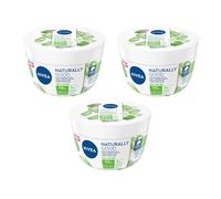 3pz Nivea Naturally Good crema idrante corpo 24h con aloe vera bio 200ml
