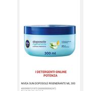 Nivea Doposole Crema intensiva rigenerante con estratto di fiori di loto 300 ml