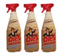 3pz Oies Sabbia Essenza detergente profumato per ambienti e superfici 750ml
