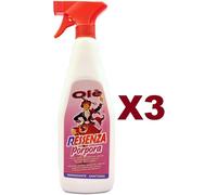 3PZ OLE' RESSENZA PORPORA PROFUMA DEODORA IGIENIZZA DETERGE SPOLVERA SPRAY 750ML