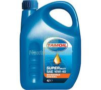 3PZ OLIO 4T MINERALE 15W40 SUPERMULTI TAMOIL LT 4 SAE 15W40: