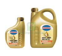 3PZ OLIO MOTORE PER AUTOVETTURE 'TAMOIL 100% SINT' 5W40 LT. 4: