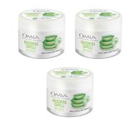 3pz Omia maschera idratante per capelli normali vegana con aloe vera 250ml