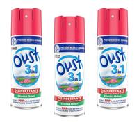 3pz OUST 3 in 1 spray elimina gli odori superfici e tessuti Fresh Garden 400ml