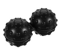 3Pz Palline Massaggio Silicone Nero Roller Per Spalle Collo E Schiena