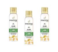 3pz Pantene Balsamo mousse capelli grassi crespi Lisci Effetto Seta doccia 140ml