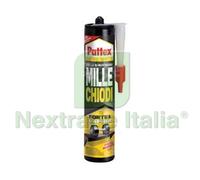 3PZ PATTEX MILLECHIODI ORIGINAL IN CARTUCCIA PER INTERNI GR.400: