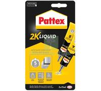 3PZ PATTEX POWER EPOXY ACCIAIO LIQUIDO TUBETTO 2XGR 11: