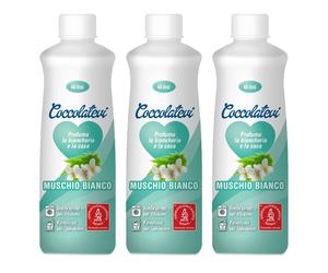 3pz Profumatore bucato/detergente multisuperfici Coccolatevi Muschio bianc 250ml