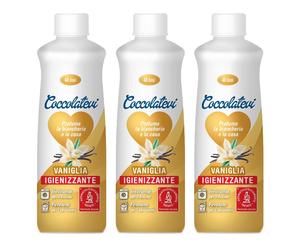 3pz Profumatore bucato e detergente multisuperficie Coccolatevi Vaniglia 250ml