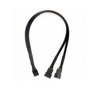 3PZ PWM Fan Splitter Cable 2Way 4Pin Y Prolunga Cavo di Alimentazione Convertitore 1To2 per Scheda Madre PC, Ventola CPU del Computer