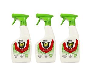 3pz RAID ESSENTIALS Scarafaggi e Formiche Insetticida Spray 500ml