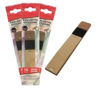 3PZ Raschietto Affilamine in Carta Vetrata Fine Affila Mine per Mine Matite Pastelli Gessetti Carboncini Compassi Tempera Matite Carta Vetro Raschietto Lame Temperamatite di Carta Vetrata Temperino