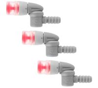 3pz Ricambio per Valvola di Morso, Accessori di Ricambio per Boccaglio Kit di Connettori per Valvola di Morso per Campeggio All'Aperto Biciclette Compatibili con Camelbak Sacca di Idratazione