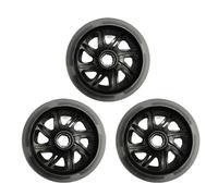 3pz Ruote Scooter Magnetiche LED 120x40mm Ricambio per Swing Wiggle Scooter