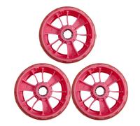 3pz Ruote Scooter Magnetiche LED 120x40mm Ricambio per Swing Wiggle Scooter