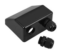 3Pz Scatola Passacavi Doppia Apertura ABS Nero Per Auto E Imbarcazioni