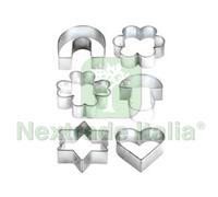 3PZ SET 6 TAGLIABISCOTTI IN ANELLO "DELICIA" Ø CM.5 :