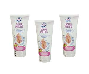 3pz SETABLU SCRUB PEELING con acidi della frutta & granuli vegetali 150ml