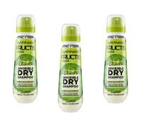 3pz Shampoo secco senz'acqua Garnier Fructus Yuzu Lemon invisible dry 100ml