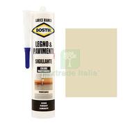3PZ SILICONE ACRILICO LEGNO PAVIMENTI BOSTIK LARICE BIANCO ML 300: