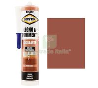 3PZ SILICONE ACRILICO LEGNO PAVIMENTI BOSTIK MOGANO ML 300: