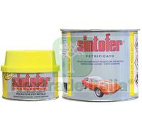 3PZ SINTOFER STUCCO PER METALLO VETRIFICATO IN BARATTOLO ML.175 AMBRATO "TIPO V: