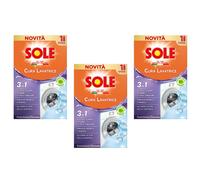 3pz SOLE Cura lavatrice rimuove sporco e residui 250ml