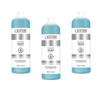 3pz Solvente Oleoso Parisienne L'Acetone per smalto da unghie 1000ml