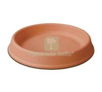 3PZ SOTTOVASO TONDO POTTERY COLLECTION GDM RESINA TERRACOTTA CM 38,0 H.CM 5,2 X: