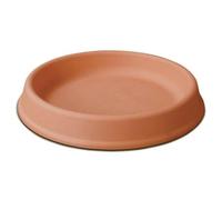 3PZ SOTTOVASO TONDO POTTERY COLLECTION GDM RESINA TERRACOTTA CM 38,0 H.CM 5,2 X VASO CM 45