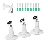 3pz Supporto per Telecamera di Sicurezza per Ring Stick Up Cam/Ring Indoor Cam, 360 Gradi Staffa di Montaggio a parete di Sicurezza per Interni Esterni (Telecamera Non Inclusa)