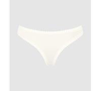 3pz Tanga donna in cotone,inserti in pizzo elasticizzato Go Crush STRING SLOGGI