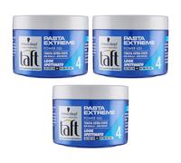 3pz TESTANERA Schwarzkopf TAFT PASTA EXTREME capelli 4 tenuta extra forte 200ml
