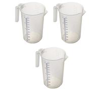 3pz THERMOHAUSER Caraffa Graduata 1 Litro NUOVA caraffe ristorante tavola