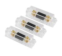 3pz Trasparente 100 Amp ANL Fusibile Con In-Line Supporto per Auto Audio