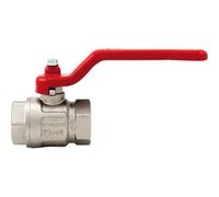 3PZ VALVOLE SFERA TOTALE + LEVA FF IDEAL 090 ITAP OTTONE NICHELATO 3/8F