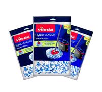 3pz Vileda fiocco ricambio microfibra sistema lavapavimenti H2Pro