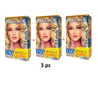 3pz Vip’s Prestige tinta permanente per capelli schiarisce di 6 tonalità №150