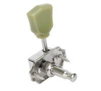 3R+3L Deluxe Chitarra Tuning Pioli Sintonizzatori Verde Bottone for Tasti Per
